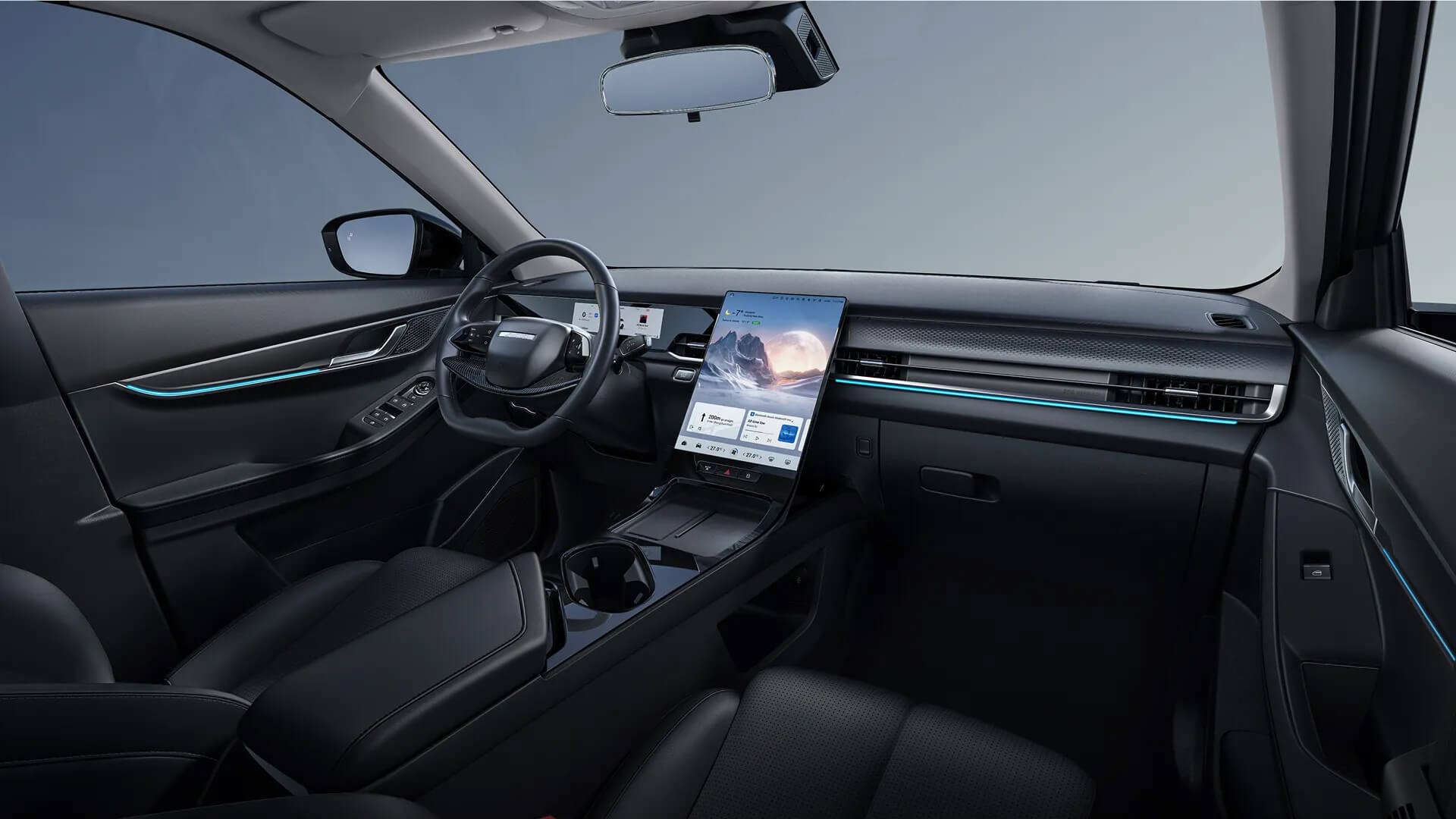 Jaecoo5 - interiér černý